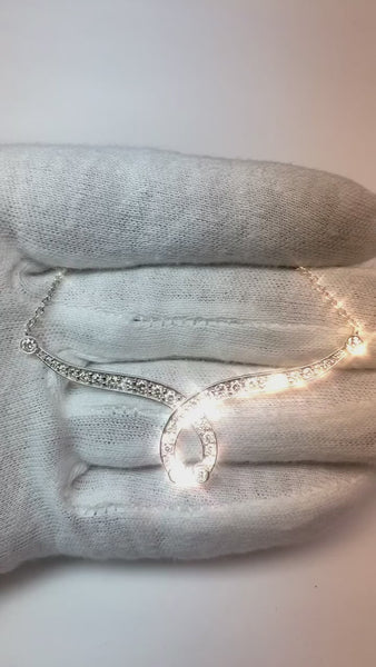 Brilliant Cut Diamonds Ladies Necklace Pendant New
