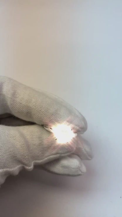 3 Ct Round Cut Solitaire Genuine Natural Earth Mined Diamond Antique Style Wedding Ring