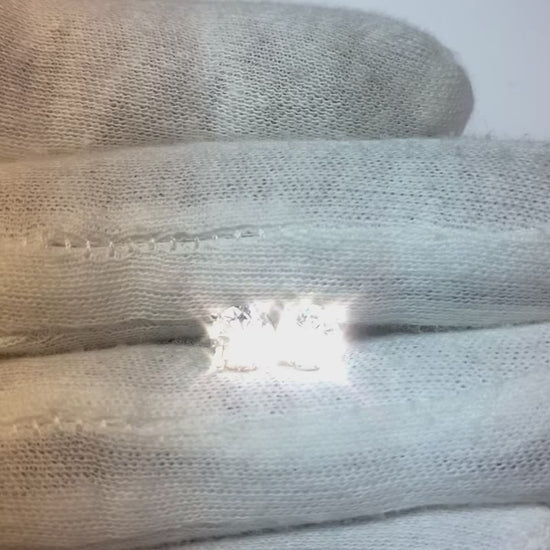 Fat Diamond Studs Women's Earring