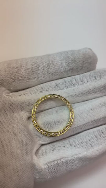 Diamond Bezel To Fit Rolex Datejust Or Date Or Presidential Watch 1 Carat 26 mm