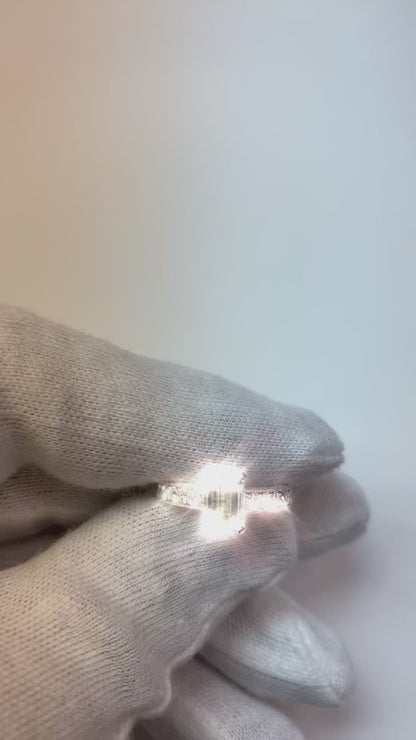 Real Natural Earth Mined Diamond Engagement Ring 1.50 Ct. Vintage Style White Gold 14K