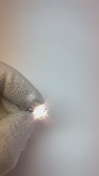 Round Solitaire Real Natural Earth Mined Diamond Necklace Pendant 2.75 Ct White Gold 14K