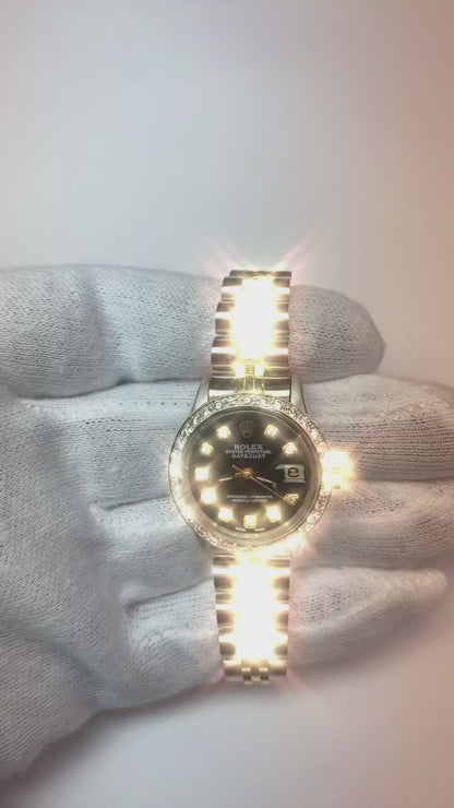 Rolex Datejust 26mm 18k Gold & Steel Ladies Watch