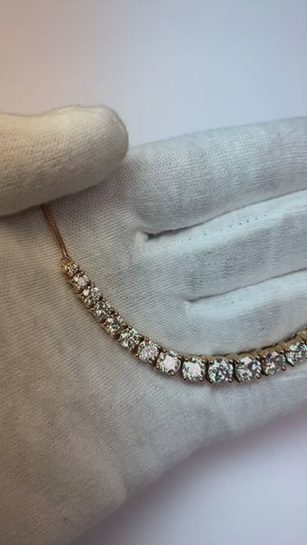 Big Mined Diamond Necklace