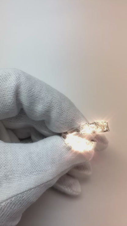 Natural Earth Mined Diamond Ring Engagement Band Set New 4.51 Carats White Gold 14K