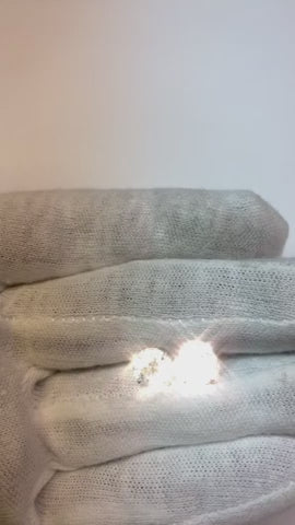 Round Cut Solitaire Genuine Natural Earth Mined Diamond Stud Earrings 4 Carats Women Jewelry