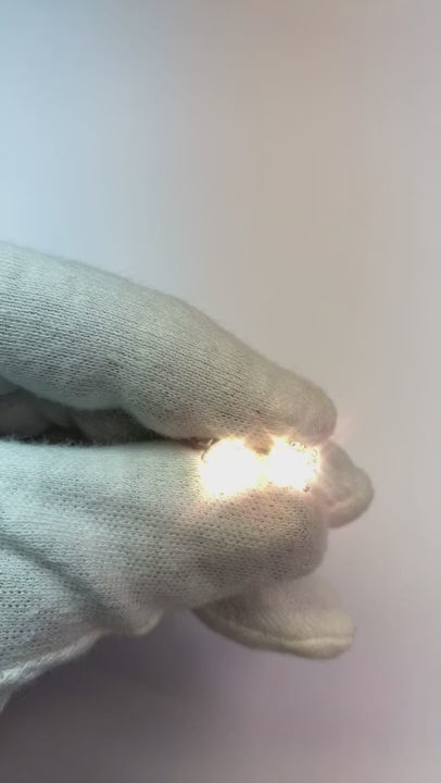 2 Carats Prong Natural Earth Mined Diamond Round Stud Solitaire Earrings 14K White Gold