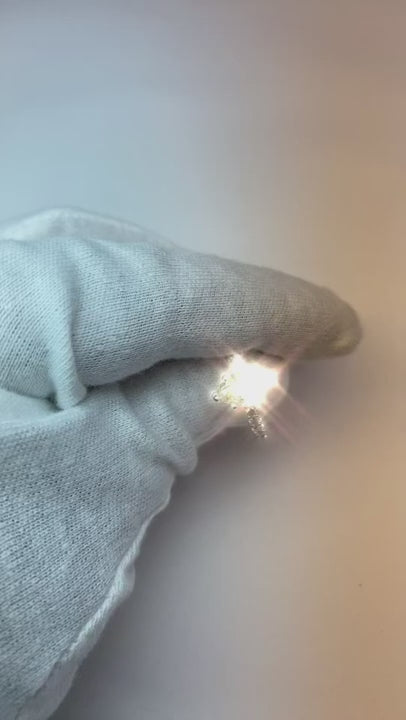 Marquise And Round Natural Earth Mined Diamond Engagement Ring 2.75 Carats White Gold 14K