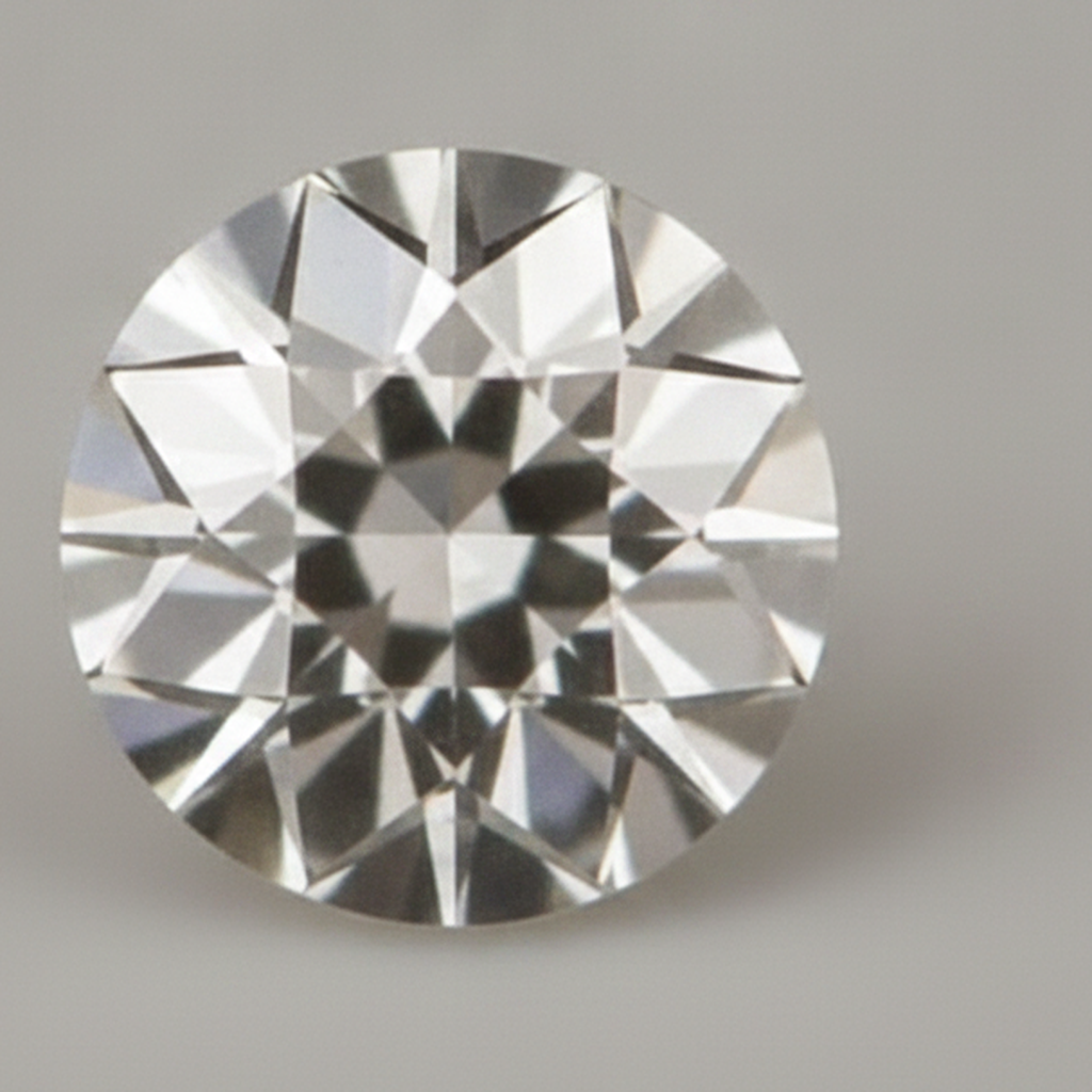 Real Earth Mined Round Natural Loose Diamond G VS1 Old European Cut 7 Carat