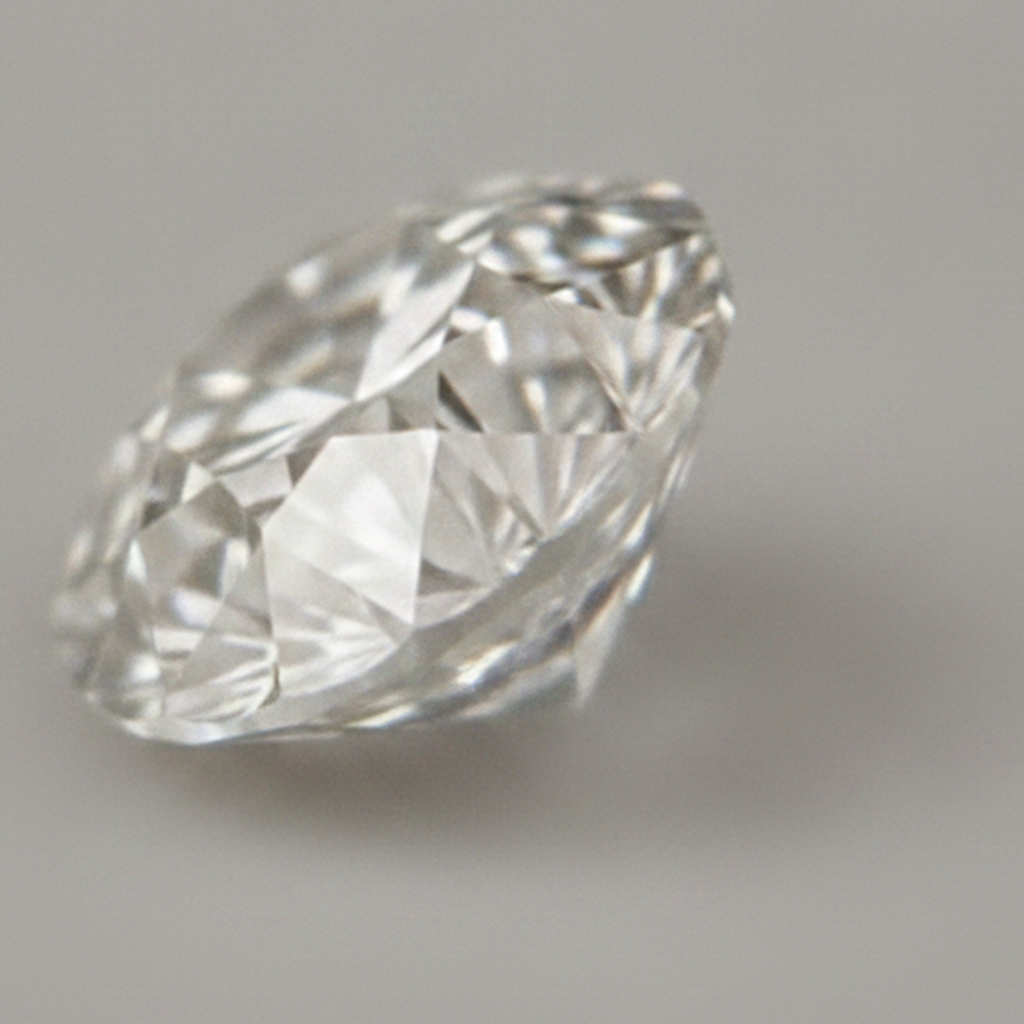 Real Earth Mined Round Natural Loose Diamond G VS1 Old European Cut 7 Carat