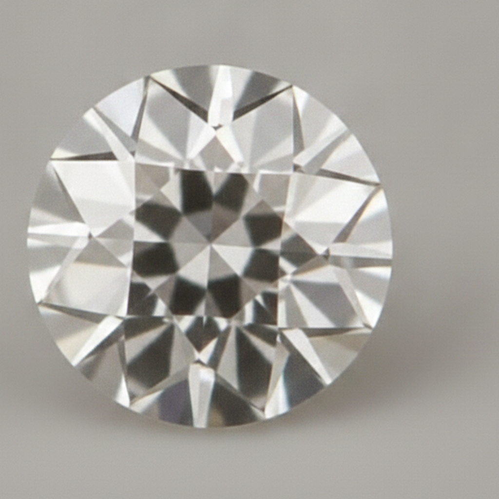Real Earth Mined Round Natural Loose Diamond G VS1 Old European Cut 7 Carat