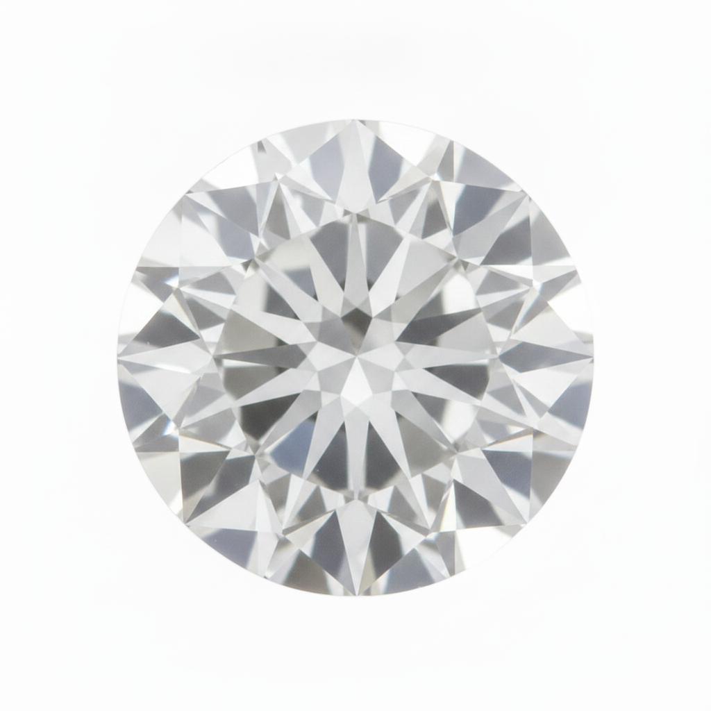 Real F VS1 Natural Loose Diamond Antique Old European Round Cut 3 Carat