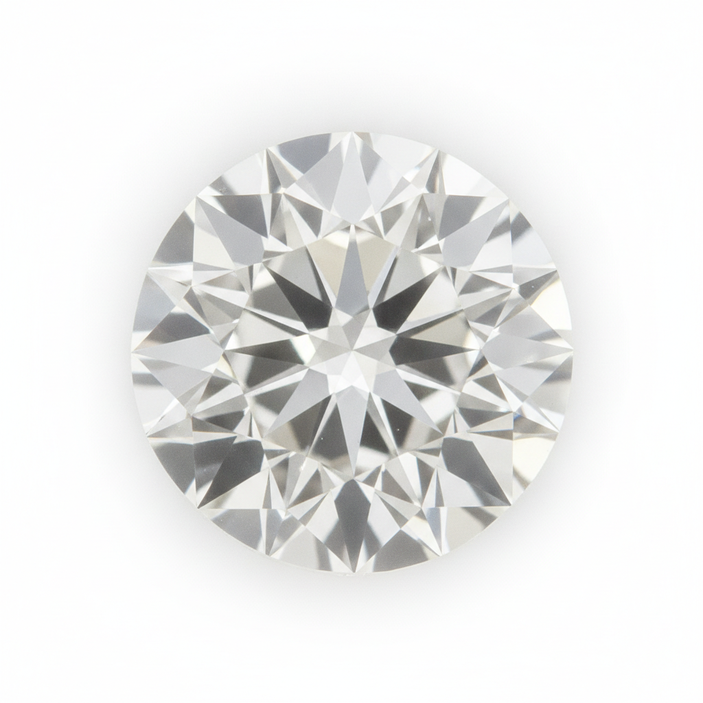 Real Genuine H VS1 8 Carat Old Miner Round Cut Loose Diamond