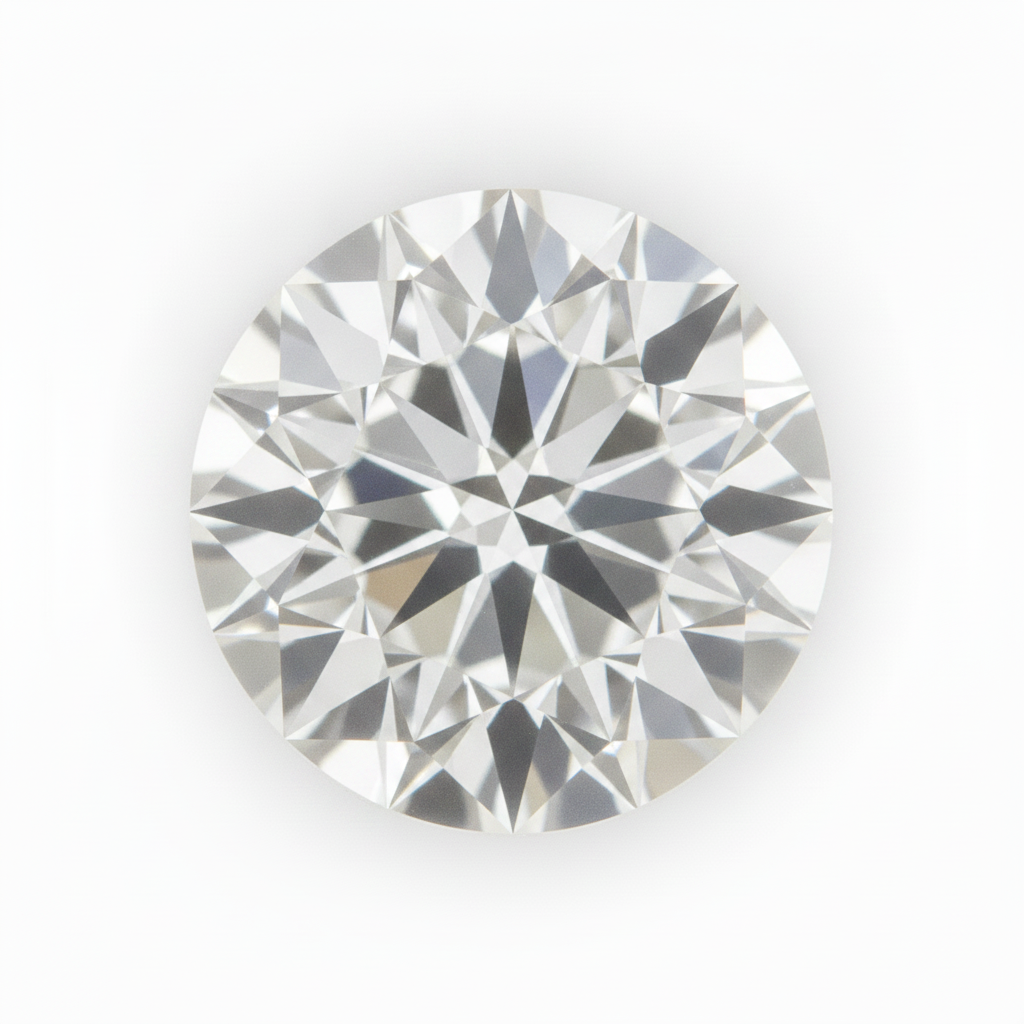 Real Genuine H VS1 8 Carat Old Miner Round Cut Loose Diamond