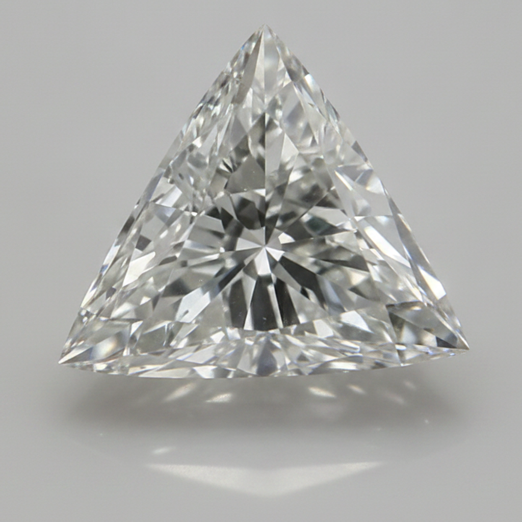 Sparkling 7 Carat Earth Mined H VS1 Natural Trilliant Cut Loose Diamond
