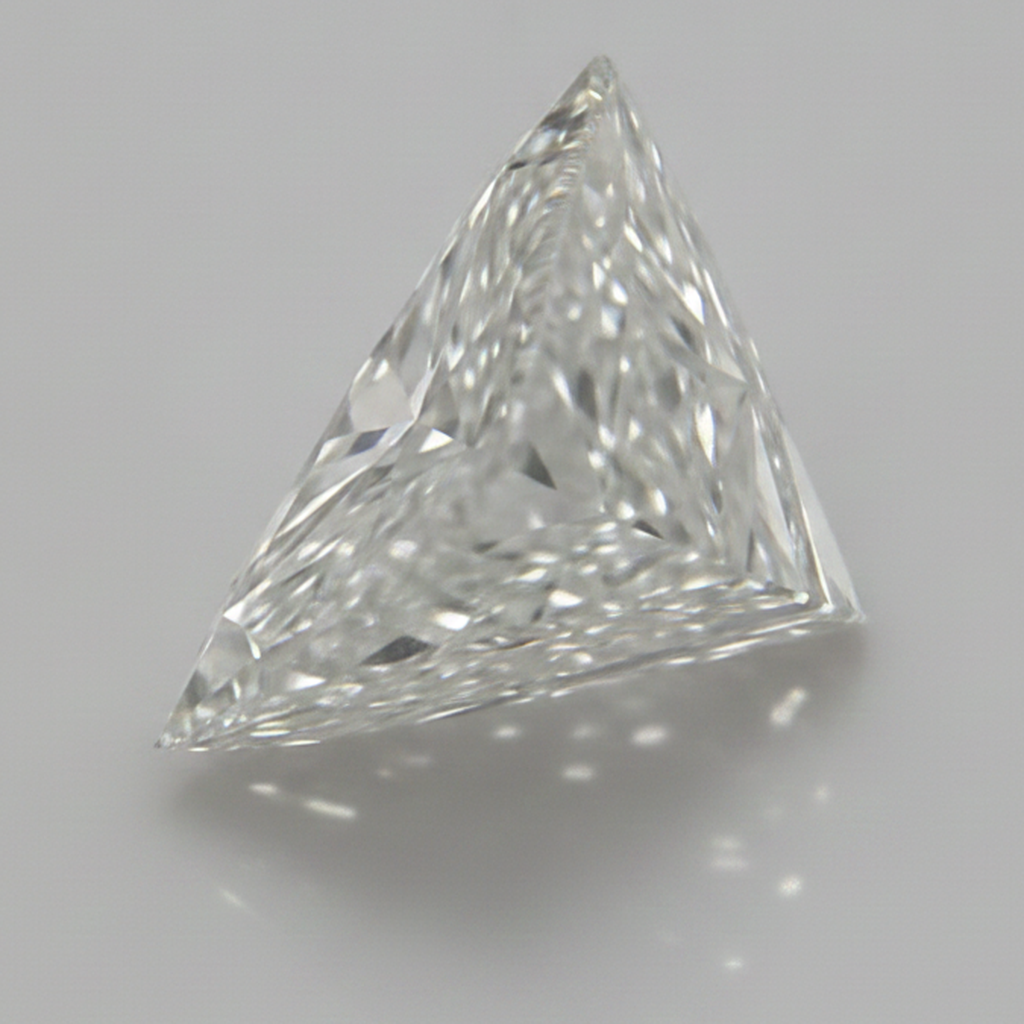 Sparkling 7 Carat Earth Mined H VS1 Natural Trilliant Cut Loose Diamond