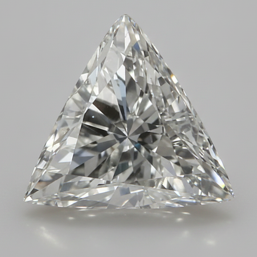 Sparkling 8 Carat Loose Diamond Natural Triangle Trilliant H VS1 Earth Mined