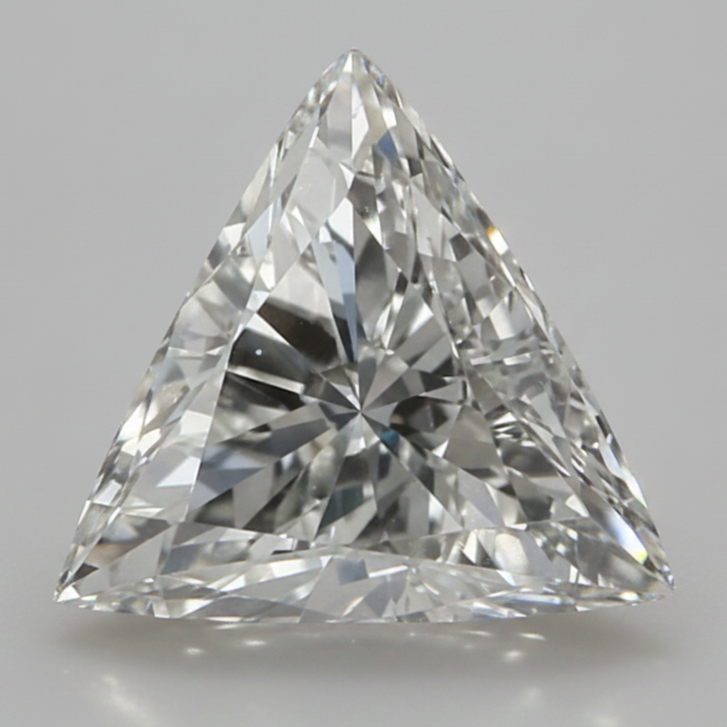 Sparkling 8 Carat Loose Diamond Natural Triangle Trilliant H VS1 Earth Mined