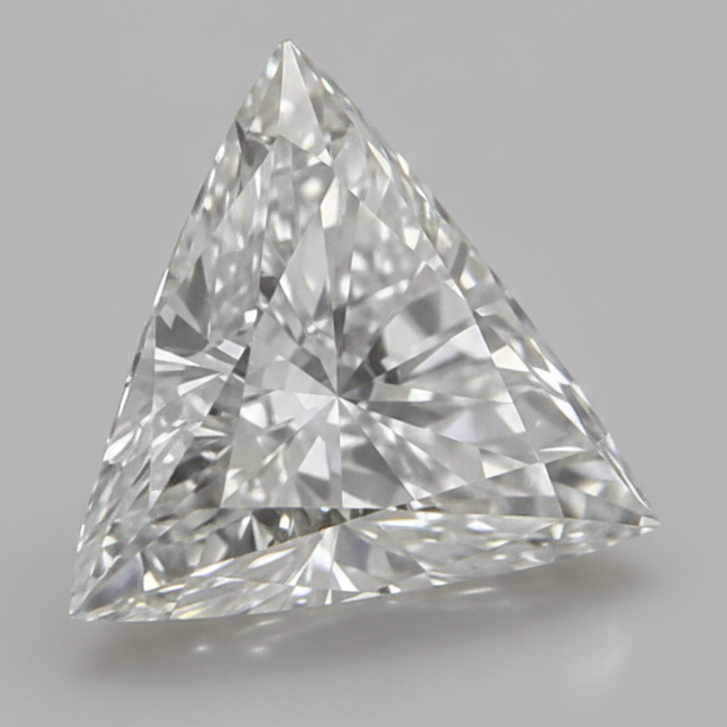 Sparkling 8 Carat Loose Diamond Natural Triangle Trilliant H VS1 Earth Mined