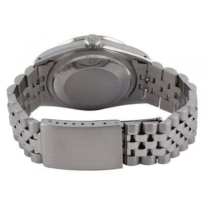Stainless Steel Bracelet Rolex Datejust Men Watch Diamond Bezel