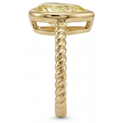 Premium Statement Ring 2.25 ct – top view