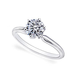 1 Carat Women Diamond Solitaire Engagement Ring