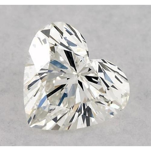 natural heart diamond 1ct loose_diamond front view