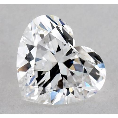natural heart diamond 1ct loose_diamond front view