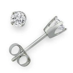 1 Carat Round Diamond Solitaire Stud Earring Women Jewelry