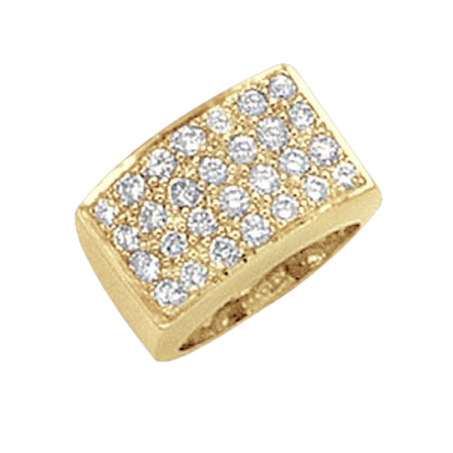 1.40 Carat Round Cut Diamond Gorgeous Yellow Gold Ring