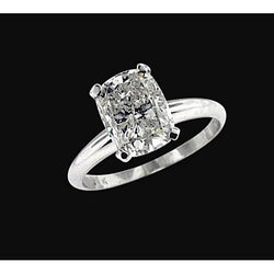 1.50 Ct. Radiant Cut Diamond Solitaire Ring 4 Prongs