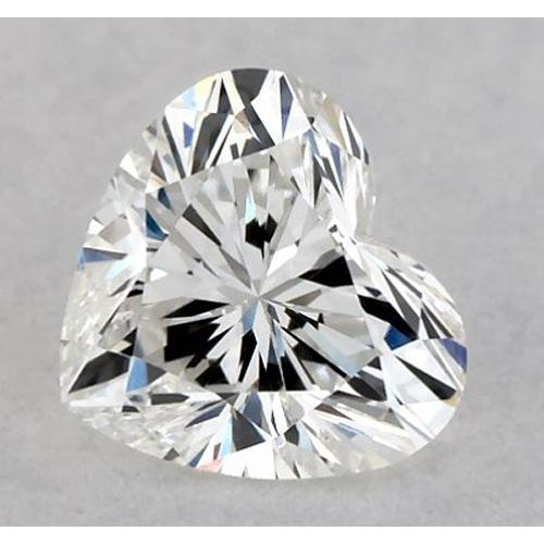 natural heart diamond 1.5ct loose_diamond front view