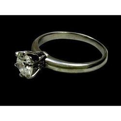 1 Carat Natural Earth Mined Diamond Solitaire Engagement Ring Jewelry New