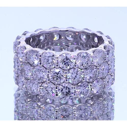 10.20 Carats Diamond Round Eternity Band Womens’ Jewelry Eternity Band