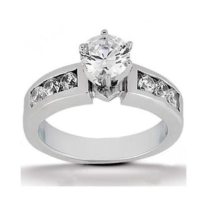 Unique  Diamonds Engagement Ring Gold Jewelry New Engagement Ring