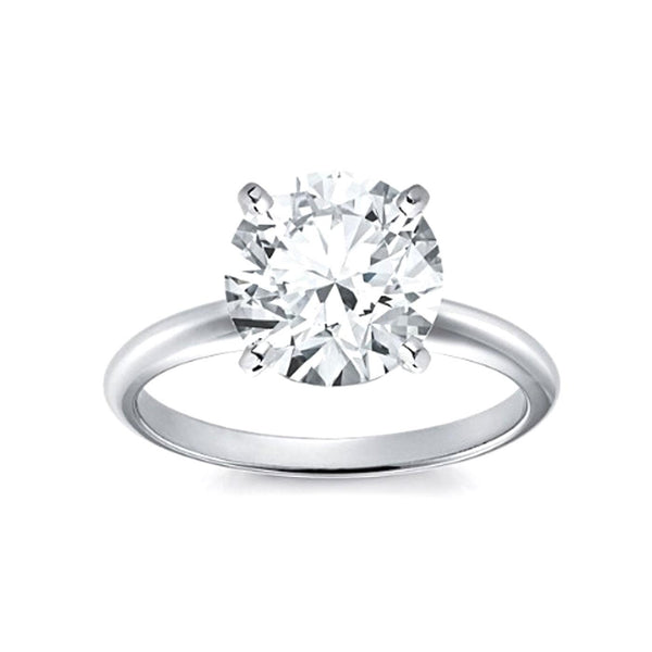 1.10 Ct Round Solitaire Diamond Engagement Ring White Gold Solitaire Ring