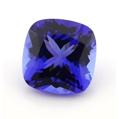 Gemstone Loose 4 Ct Loose Cushion Cut Aaa Natural Tanzanite Gemstone