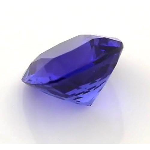 4 Ct Loose Cushion Cut Aaa Natural Tanzanite Gemstone Gemstone Loose