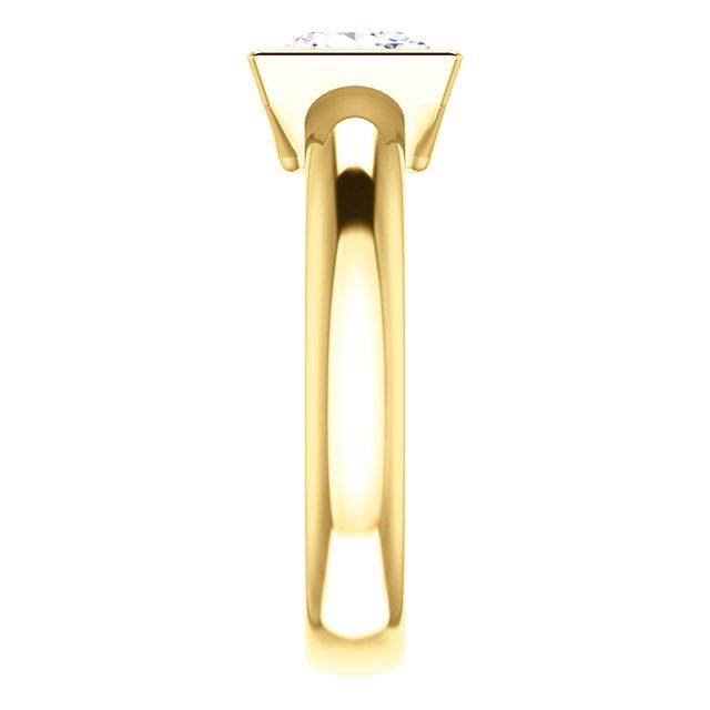 Brilliant Sparkling Diamond Solitaire Ring Solid Solitaire Ring