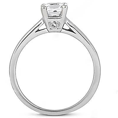 Solitaire Ring Diamond 1.21 Ct. Engagement Solitaire Ring Jewelry