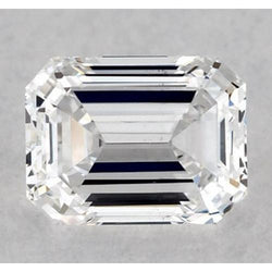 1.25 Carats Emerald Natural Earth Mined Diamond Loose F Vvs1 Very Good Cut