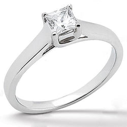 1.25 Ct. Diamond Ring Solitaire Princess Cut