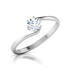 1.25 Ct Solitaire Women Round Cut Diamond Wedding Ring
