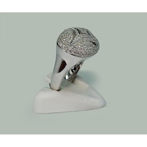  Antique Fancy Lady’s  Style White Elegant Gold Engagement Diamond White Gold  Engagement Ring Round Diamond Engagement Ring White Gold 14K Engagement Ring