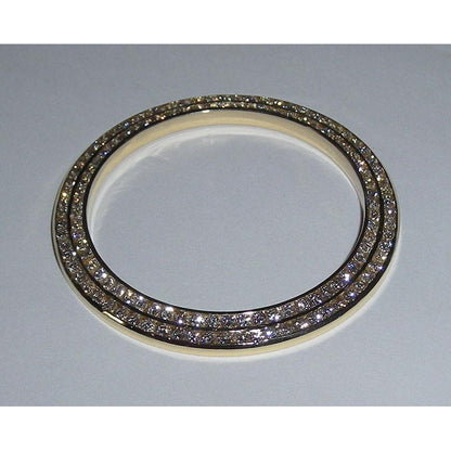 Watch Bezel 3 Carats Diamond Bezel For Rolex Breitling Luxury Watch