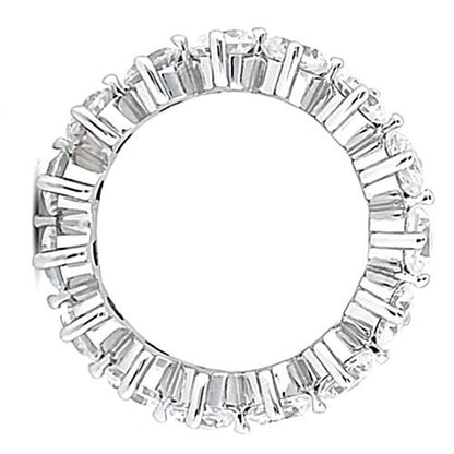 Eternity Band 3.75 Ct. Diamonds Eternity Engagement Band Women Jewelry