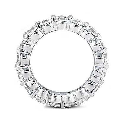 4 Carat F Vs1 Diamond Gold Engagement Band Ring Beautiful Eternity Band