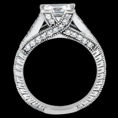 Solitaire Ring with Accents
