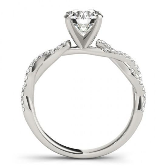 Solitaire Ring with Accents