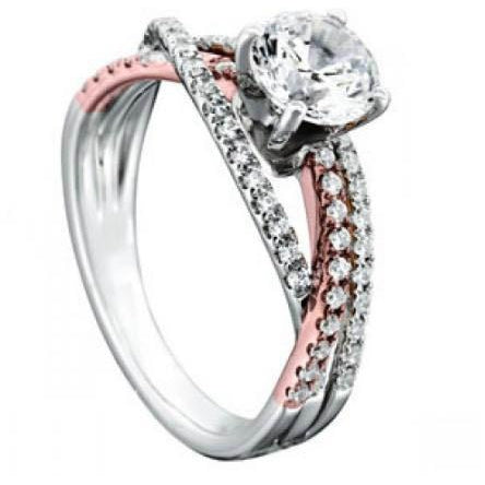  Lady’s Fancy Engagement White Gold Diamond Solitaire Ring